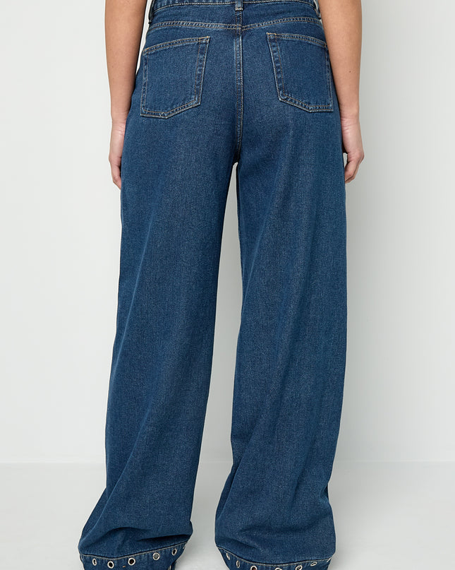 Eyelet Statement Jeans