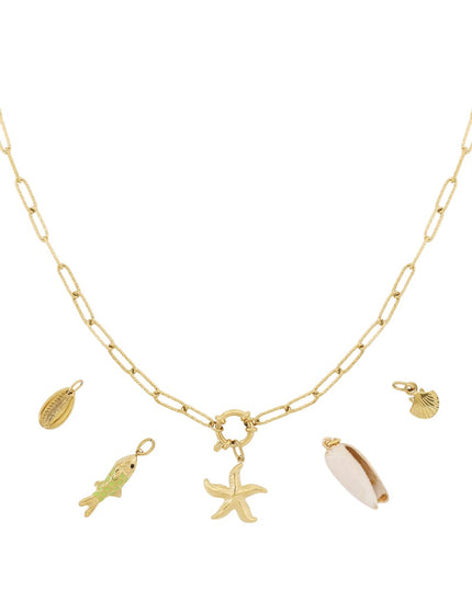 DIY-ketting van zeesterren