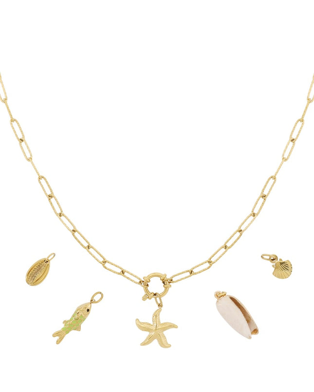 DIY-ketting van zeesterren