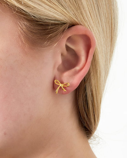 Strik Clip Oorbellen