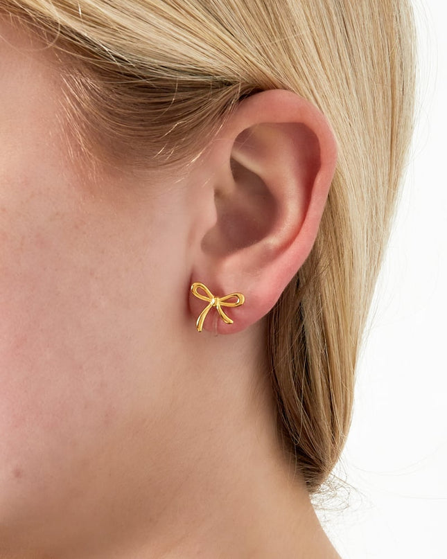 Strik Clip Oorbellen