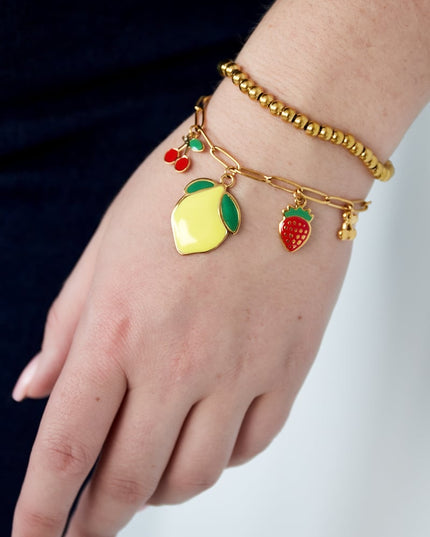 Lieveheersbeestje armband