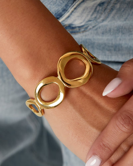 Manchet hoepel armband