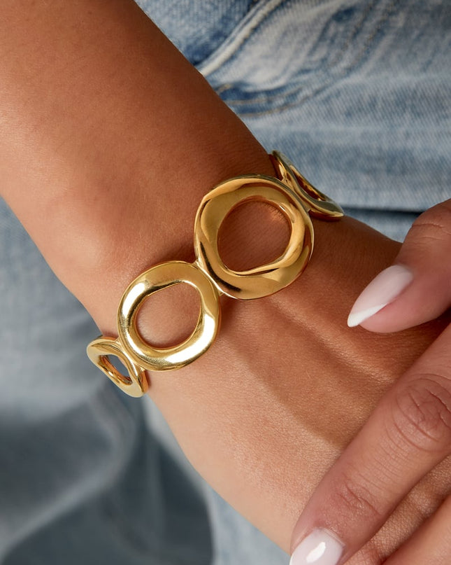 Manchet hoepel armband