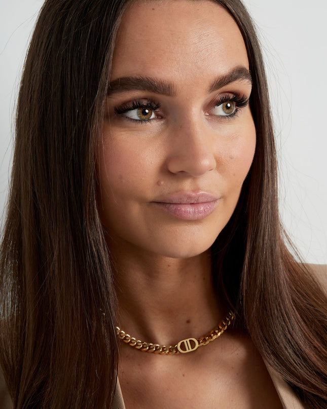 Ketting The Good Life Goud kleur Stainless Steel