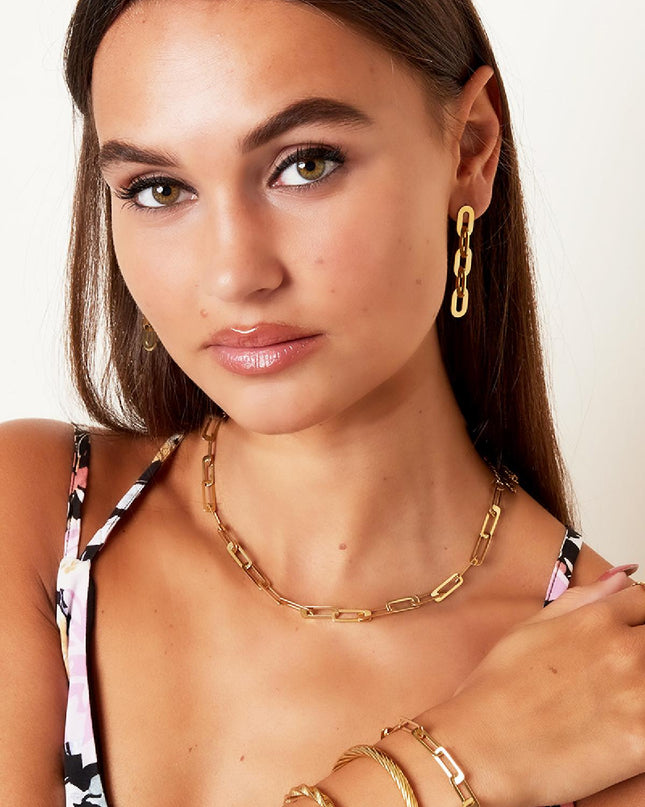 Dikke ketting ketting Zilver Stainless Steel