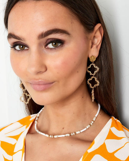 Kralenketting kleur Lichtroze Hematiet