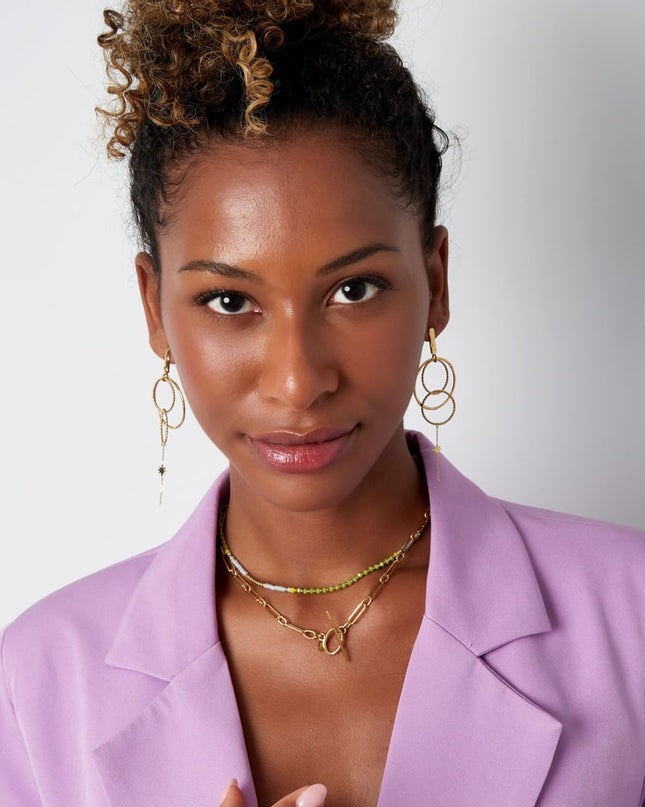 schakelketting dun met ronde sluiting