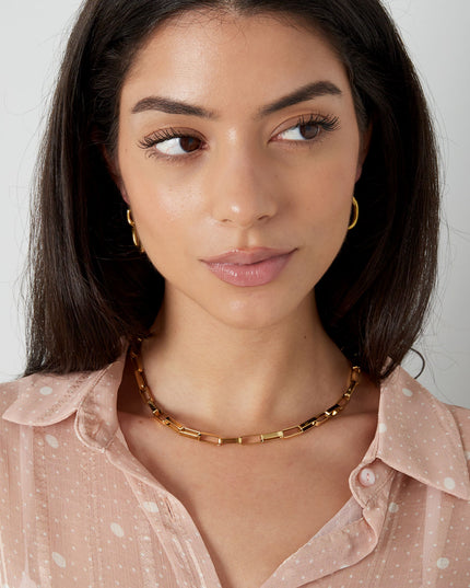 schakelketting langwerpige schakels