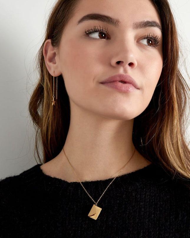 envelop ketting met boodschap