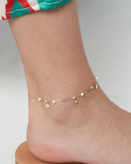 enkelbandje blue beach