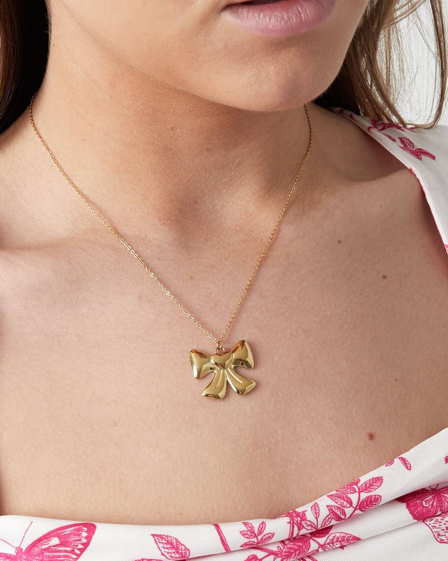 simpele liefdesstrik ketting