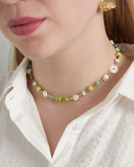 kleurrijke ketting green oase - groen