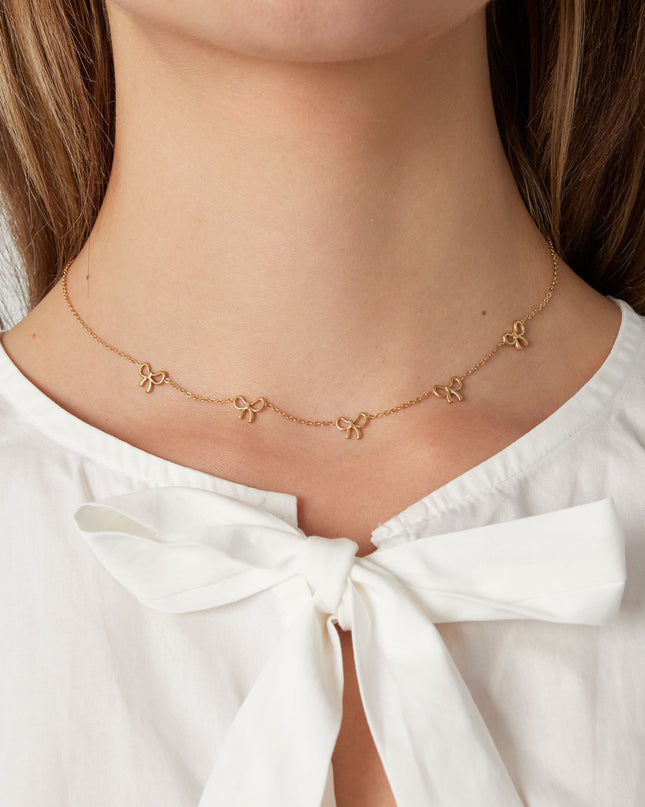 charming bows ketting