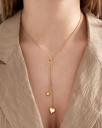 twinkling heart ketting