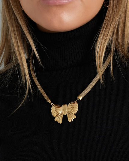 big statement bow ketting