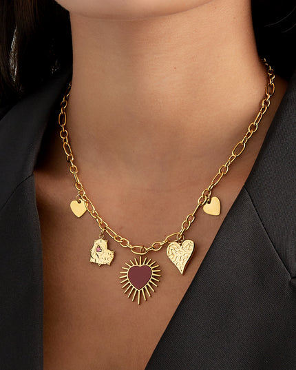 endless hearts ketting