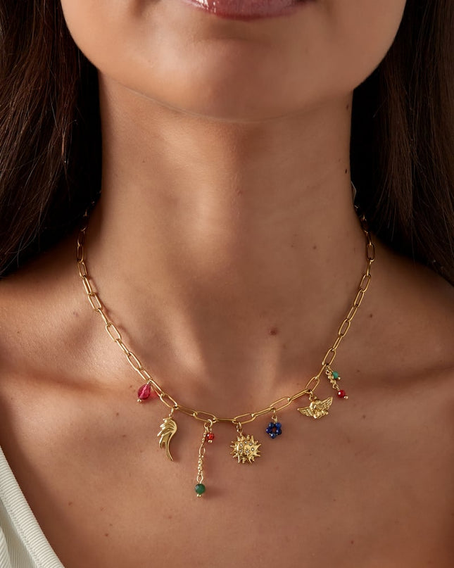 funky festive ketting