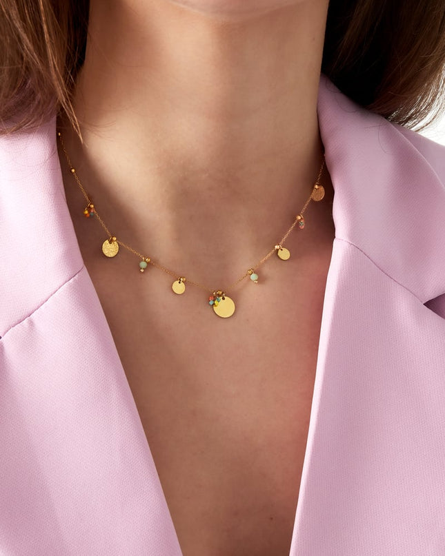 color pop coins ketting