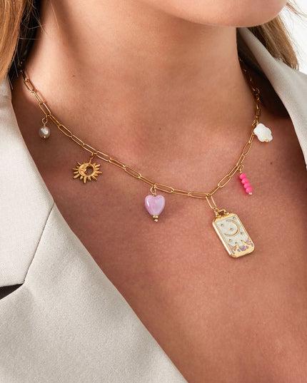 bedelketting tiny moon