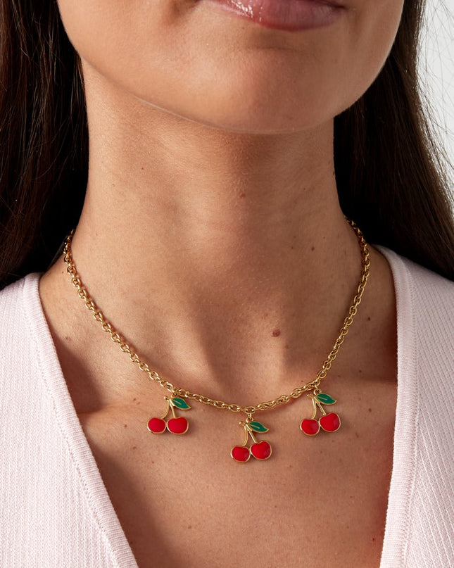 bedelketting triple cherry