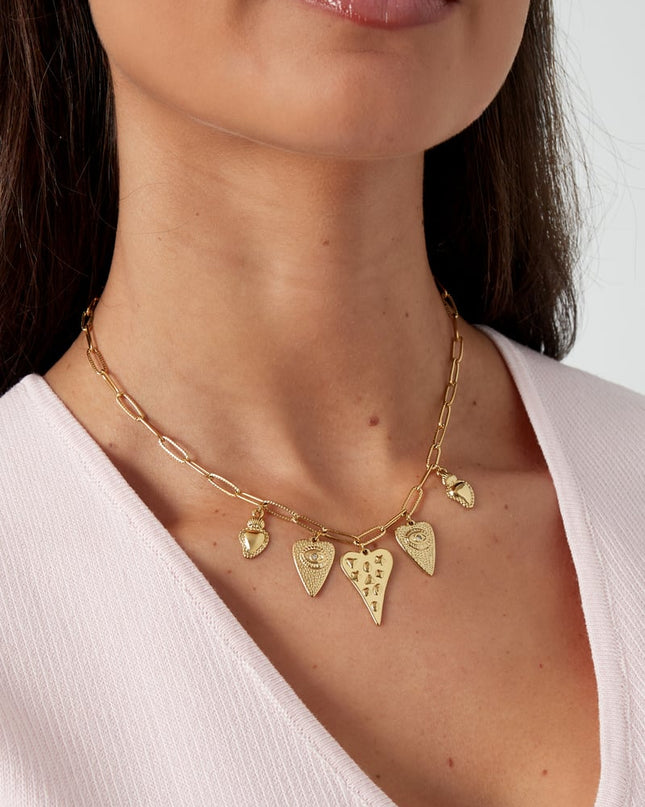 cherished hearts ketting