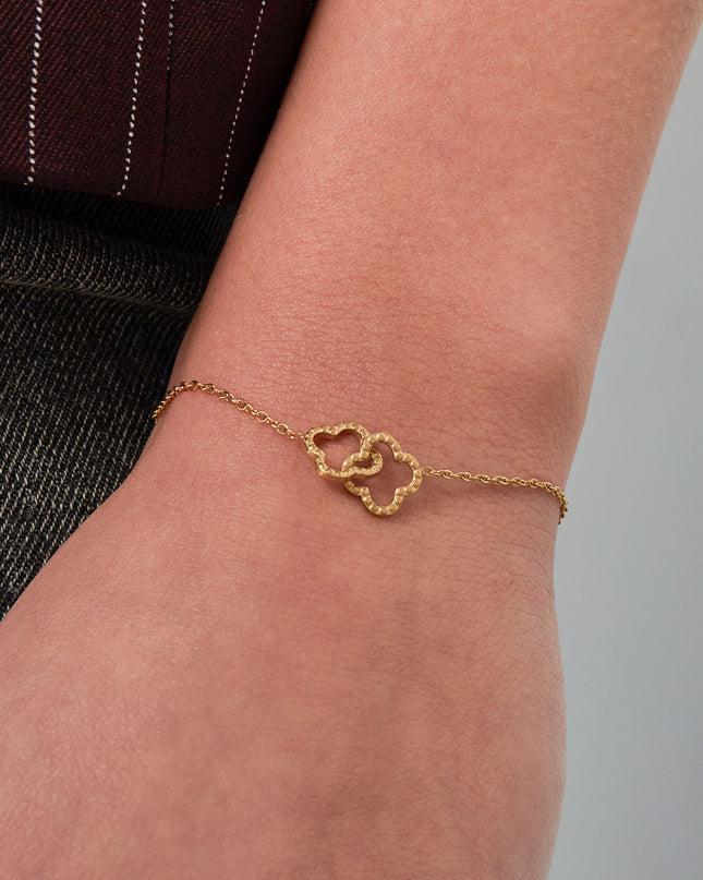 linked luck armband
