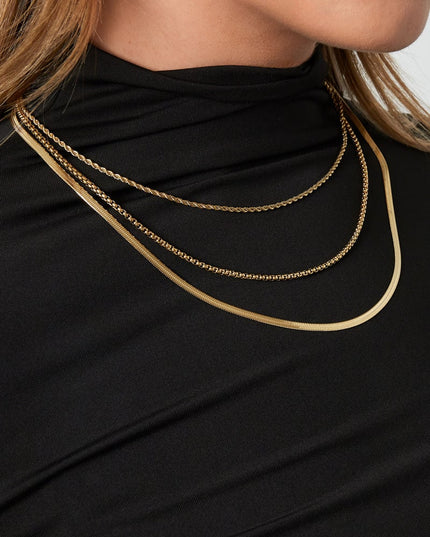 layered textures ketting
