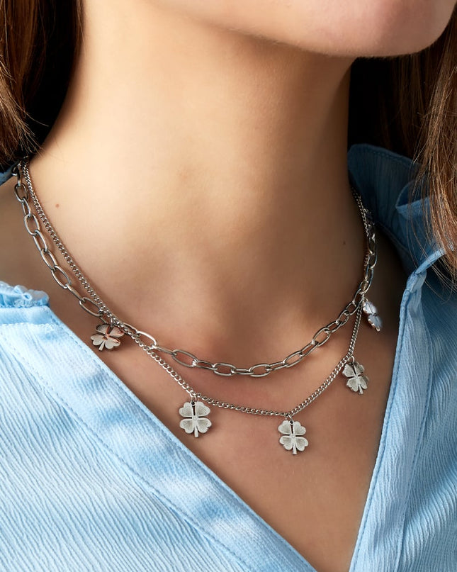 layered luck ketting