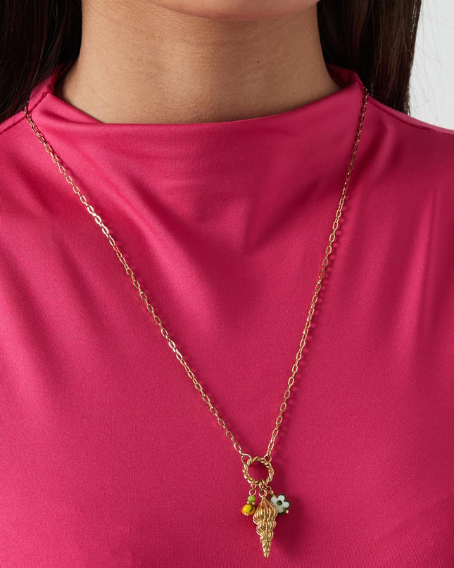 Shell Necklace - Gold kleur