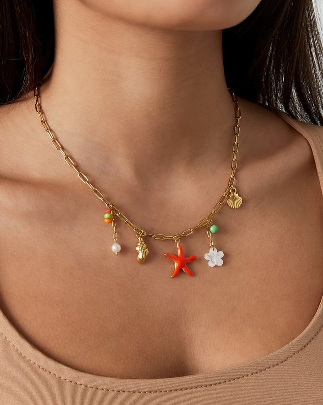 Summer Necklace - Gold kleur