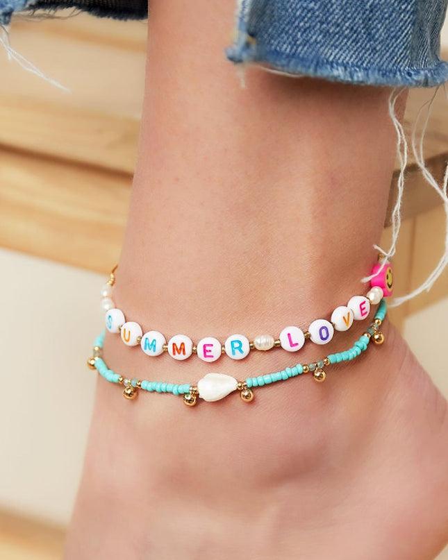 Enkelband Fun Fair Wit Koper