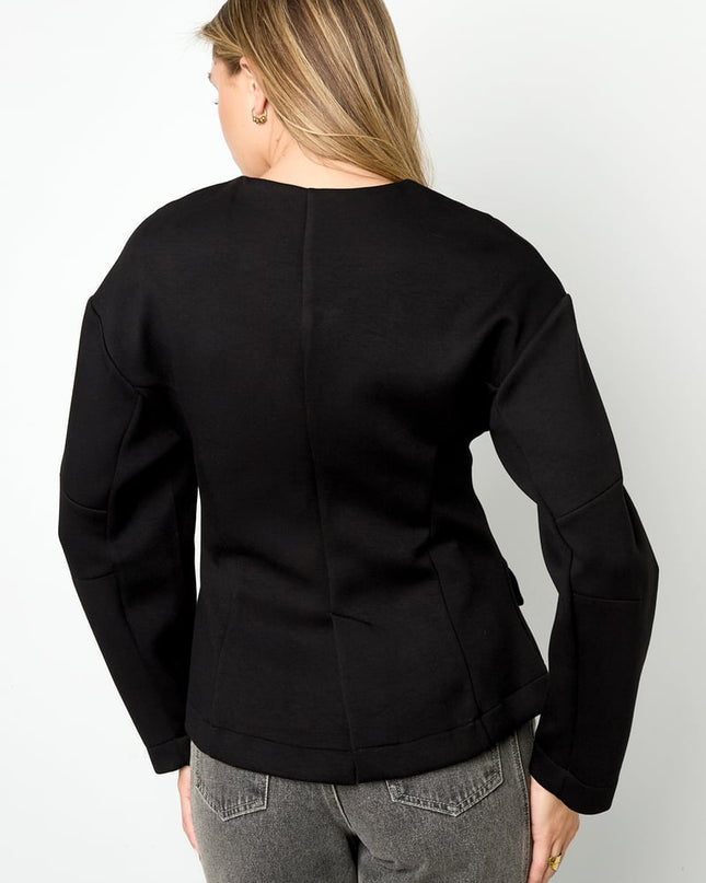 Polyester fiber (polyester) Ladies' suit set Solid color Elegant Fall/Winter  Clothes