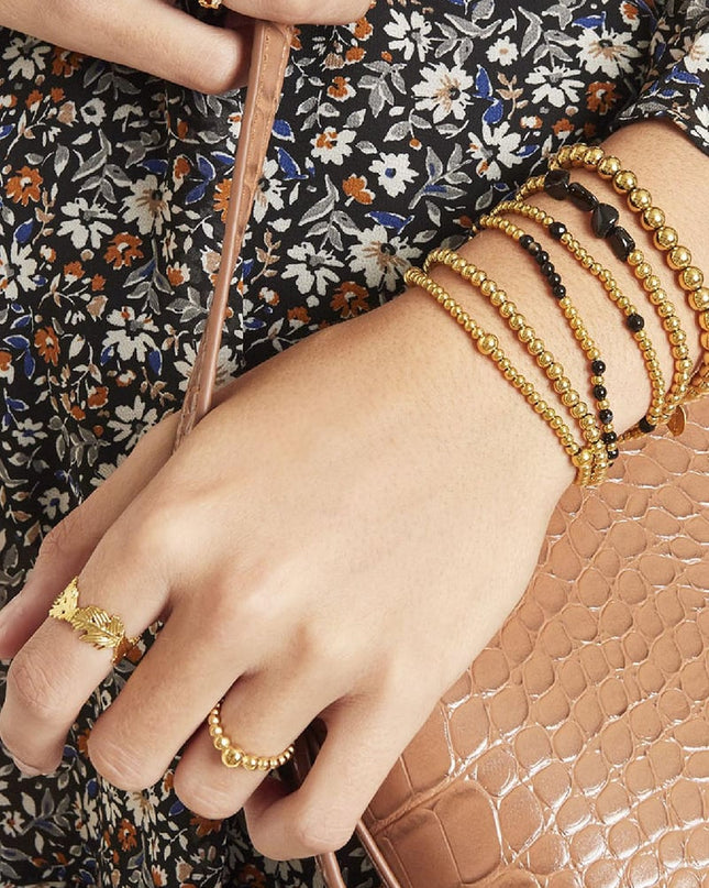 Ring Steel Pearls Zilver Stainless Steel 16