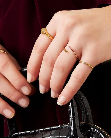 RVS ring gedraaid Zilver Stainless Steel 16