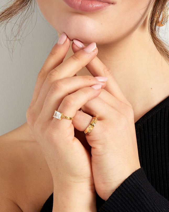 ring aesthetic steentjes