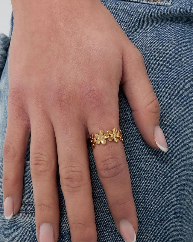 infinite flowers ring