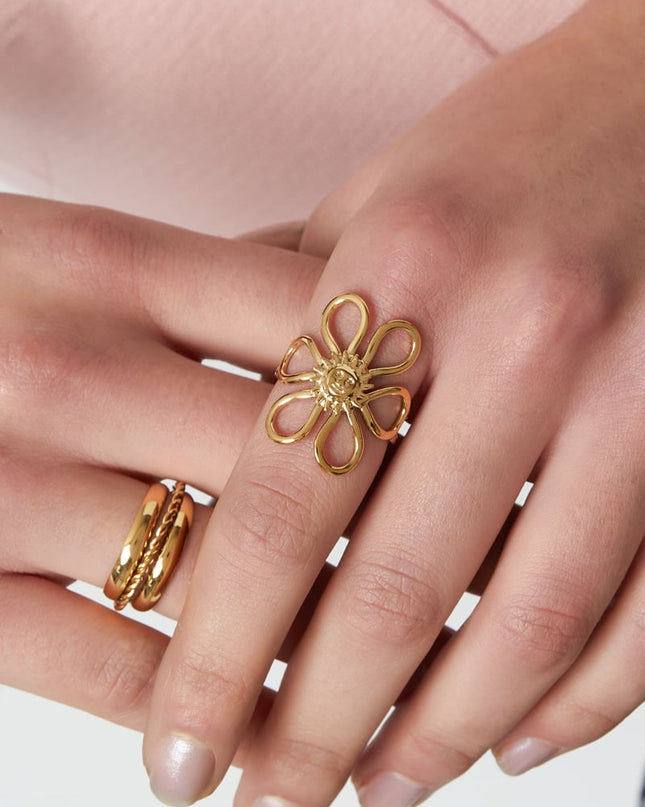 sunflower ring