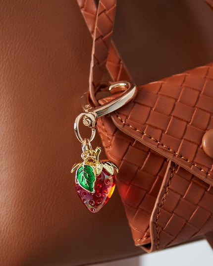 Strawberry Accessory Pendant - Red