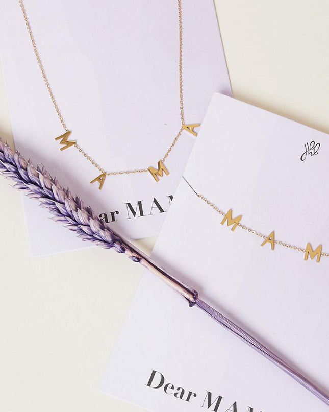 Armband Dear Mama Zilver Stainless Steel