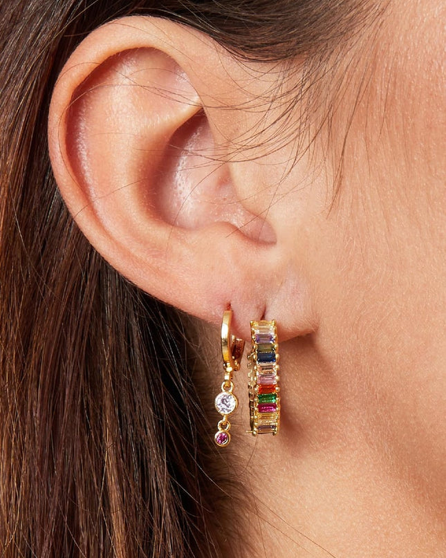 Oorbellen Summertime Multi Koper