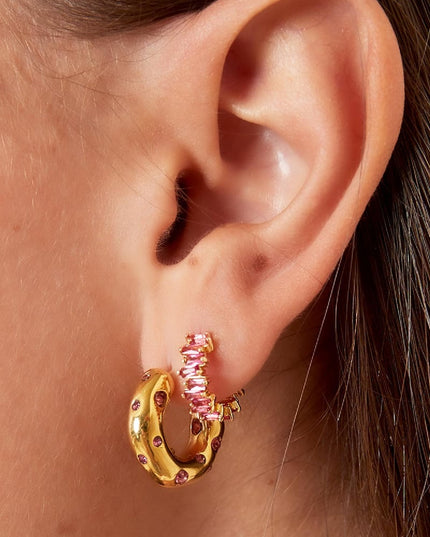 Oorbellen In Style Goud kleur Koper