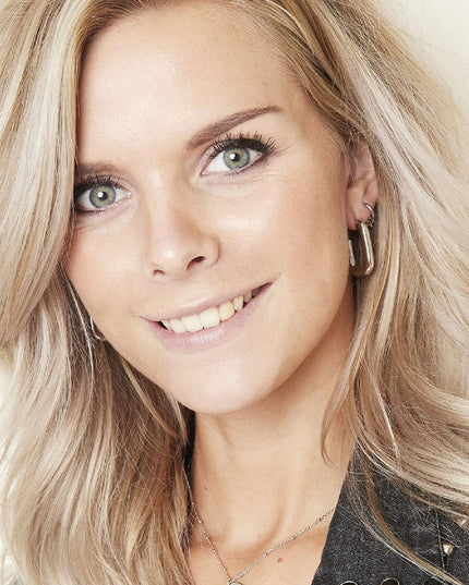 Oorbellen Shimmer Large Zilver Stainless Steel