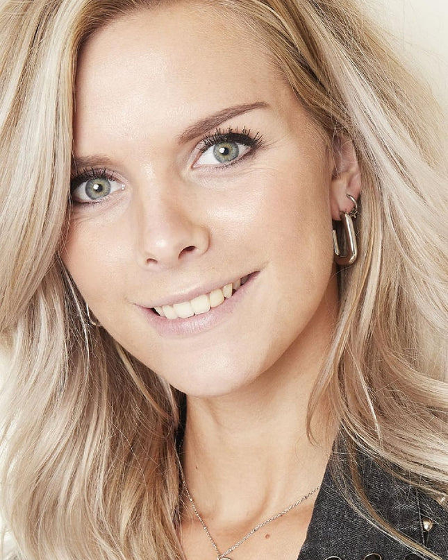 Oorbellen Shimmer Large Zilver Stainless Steel