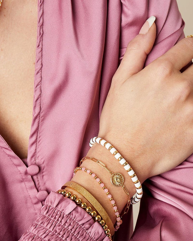 Armband Sundial Zilver Stainless Steel