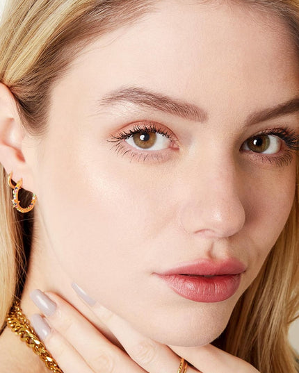 Oorbellen Hooplala Multi Koper