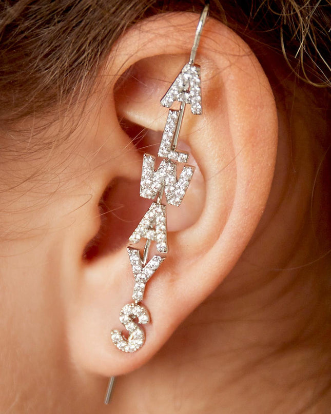 Oorcrawler Altijd Goud kleur Koper