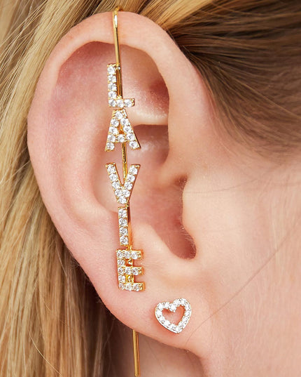 Oorcrawler La Vie Zilver Koper