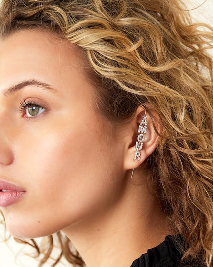 Ear Crawler Amour Goud kleur Koper