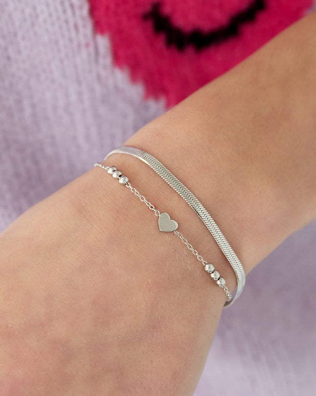 Armband met meerdere schakels Goud kleur Stainless Steel